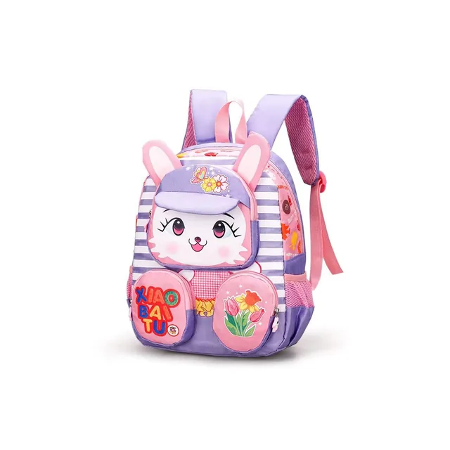 Cartable enfant 3D – modèle violet