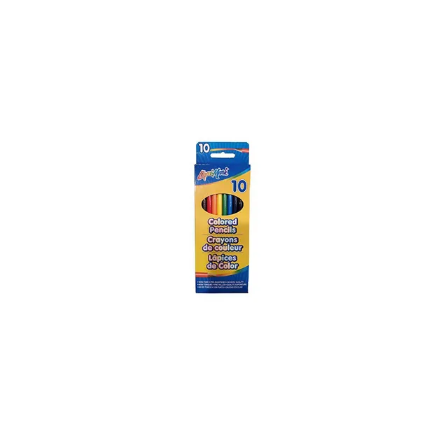 Boîte de crayons de couleur – 10 pièces