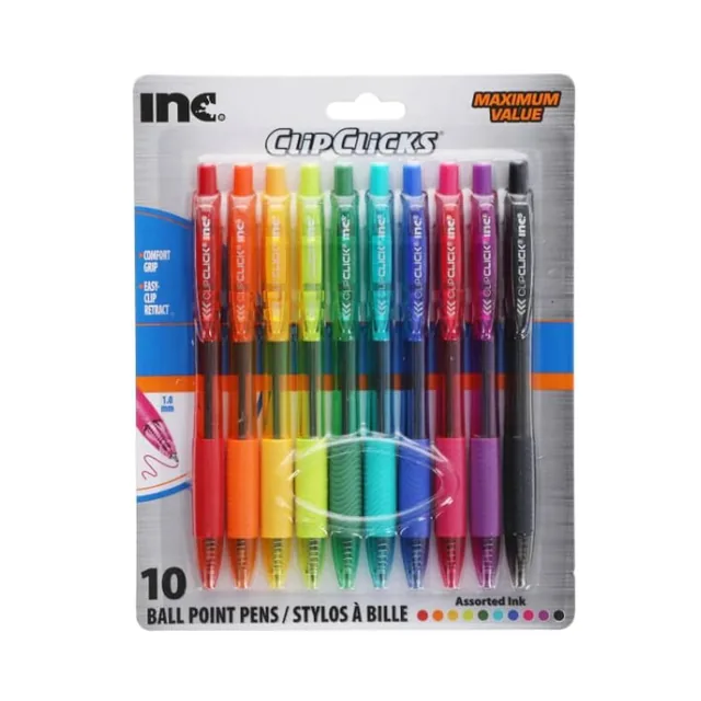 Set de stylos gel multicolores