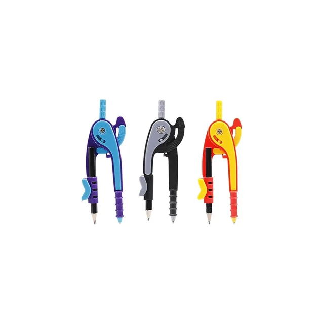 Compas scolaires colorés – assortiment
