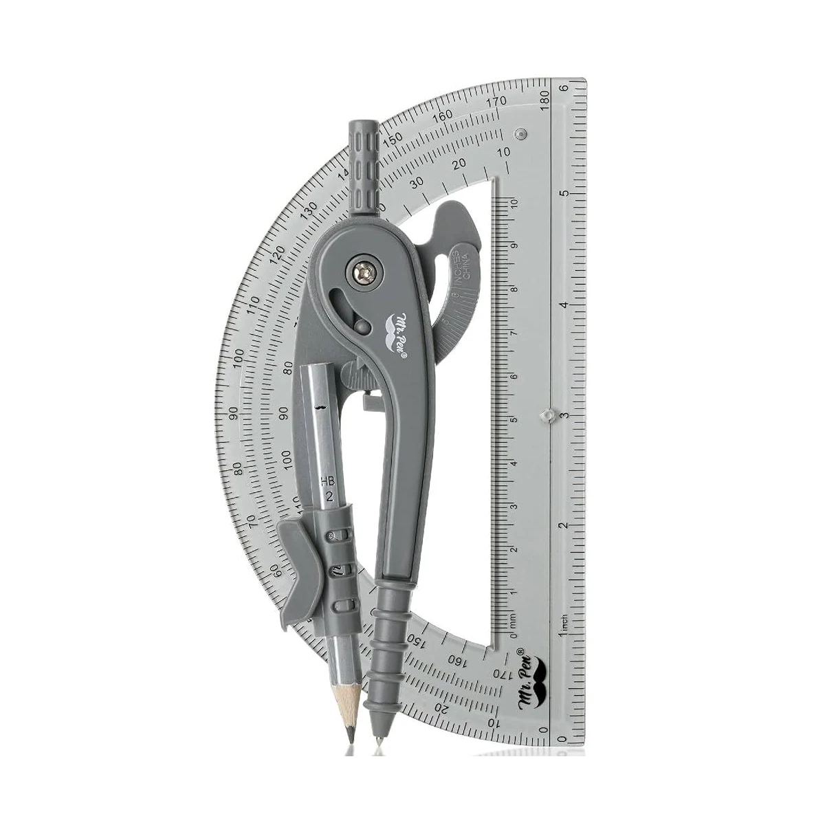 Kit compas et instruments de géométrie — Géométrie & traçage