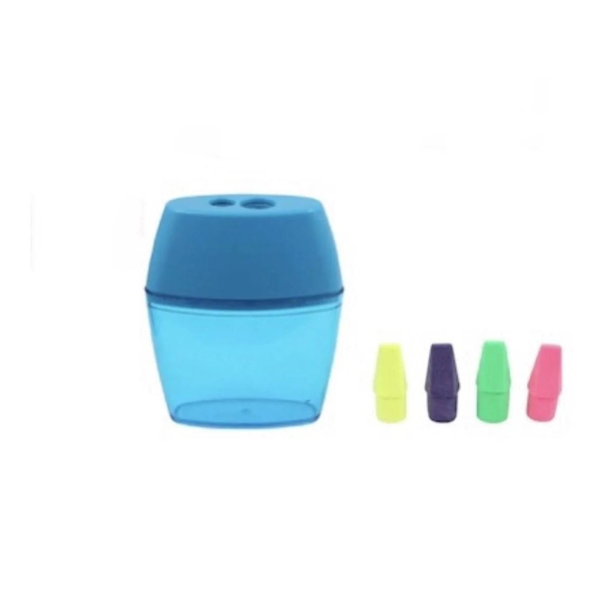 Taille-crayon avec réservoir – bleu — Accessoires scolaires