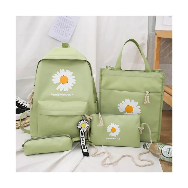 Sac cabas scolaire – vert