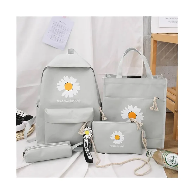 Sac cabas scolaire – gris
